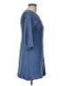 Garnet Hill 100% Organic Cotton Blue Pullover Sweater Size L - photo 4