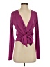 Privy Purple Long Sleeve Blouse Size S (estimated) - photo 1