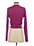 Privy Purple Long Sleeve Blouse Size S (estimated) - photo 2