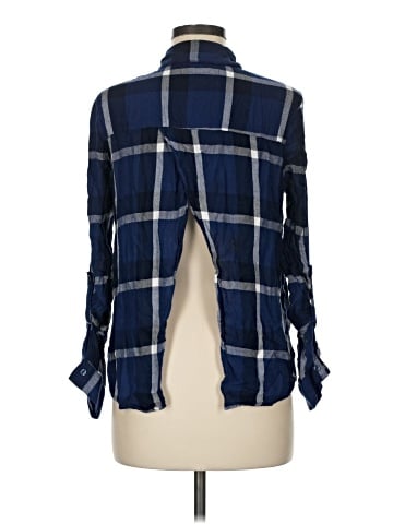 Buttons Long Sleeve Button-Down Shirt (view 2)