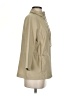 Christopher & Banks Solid Tan Raincoat Size S - photo 4
