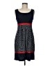 En Focus Studio Graphic Blue Casual Dress Size 8 - photo 1