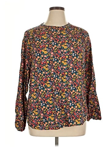 St. John's Bay Long Sleeve Blouse (view 1)