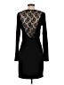 Jennifer Lopez Solid Black Cocktail Dress Size S - photo 2
