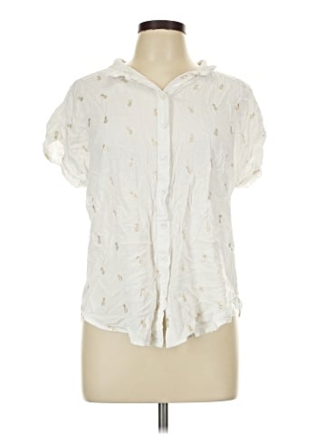 Per Se Short Sleeve Blouse (view 1)