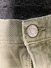 Zara Solid Green Khaki Shorts Size 8 - photo 3