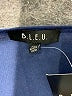 Bleu 100% Polyester Blue Short Sleeve Blouse Size XL - photo 7