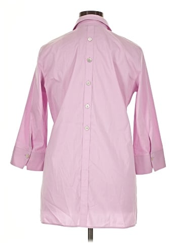 Foxcroft 3/4 Sleeve Button-Down Shirt (view 2)