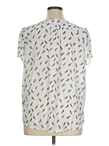 Monday Fun Short Sleeve Blouse (view 2)