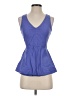 Rebecca Taylor Blue Sleeveless Blouse Size 0 - photo 1