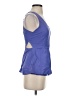 Rebecca Taylor Blue Sleeveless Blouse Size 0 - photo 4