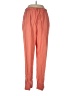 Bechamel Solid Orange Casual Pants Size L - photo 1