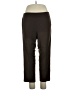 MING WANG Solid Brown Casual Pants Size L - photo 1