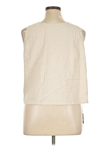 IDEALSANXUN Sleeveless Button-Down Shirt (view 2)