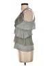 Deletta Gray Sleeveless Top Size XS - photo 5