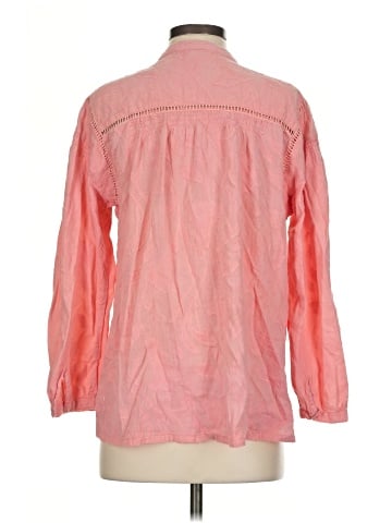 Roberta Freymann Long Sleeve Button-Down Shirt (view 2)