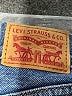 Levi's 100% Cotton Blue Denim Skirt Size 29 waist - photo 3