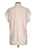Lands' End 100% Polyester Pink Short Sleeve Blouse Size 10 (petite) - photo 2