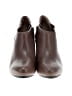 Me Too 100% Leather Brown Ankle Boots Size 7 1/2 - photo 2