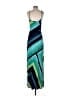 Cache Graphic Green Blue Casual Dress Size S - photo 2