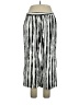 Norm Thompson 100% Rayon Stripes Silver Casual Pants Size XL - photo 1