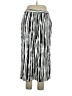 Norm Thompson 100% Rayon Stripes Silver Casual Pants Size XL - photo 2