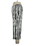 Norm Thompson 100% Rayon Stripes Silver Casual Pants Size XL - photo 5