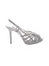 Nina Metallic Silver Sandals Size 8 - photo 1