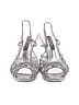 Nina Metallic Silver Sandals Size 8 - photo 2
