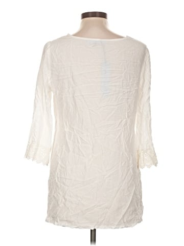 Solitaire 3/4 Sleeve Blouse (view 2)