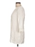 Solitaire 100% Rayon Ivory 3/4 Sleeve Blouse Size L - photo 5