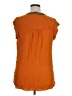DR2 100% Rayon Orange Sleeveless Blouse Size 1X - photo 2