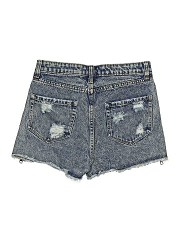 Signature 8 Denim Shorts (view 2)