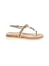 Unbranded Gold Sandals Size EU 37 - photo 1