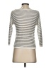 LC Lauren Conrad Metallic Silver Pullover Sweater Size XS - photo 2