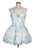 Maison Amory Paisley Blue Cocktail Dress Size M - photo 1