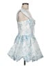 Maison Amory Paisley Blue Cocktail Dress Size M - photo 4