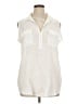 Notations Ivory Sleeveless T-Shirt Size 1X - photo 1