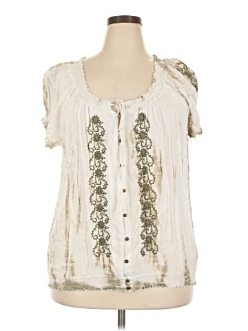 Fever Short Sleeve Blouse (view 1)