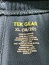 Tek Gear 100% Polyester Color Block Blue Track Pants Size 18 - 20 - photo 3