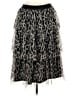 Cato 100% Polyester Animal Print Silver Casual Skirt Size 14 - photo 1