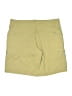 L.L.Bean Solid Yellow Tan Khaki Shorts Size 12 - photo 2