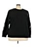 Torrid Black Sweatshirt Size 3X Plus (3) - photo 1