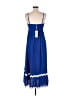 Angashion 100% Polyester Blue Casual Dress Size M (estimated) - photo 2