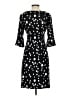 Connected Apparel Polka Dots Black Cocktail Dress Size 4 (petite) - photo 2