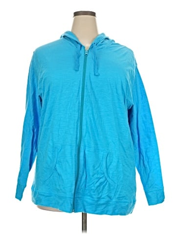Just My Size Zip Up Hoodie (view 1)