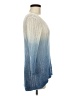 Studio Y Blue 3/4 Sleeve Top Size M - photo 4