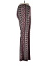 Rainbow Print Burgundy Leggings Size L - photo 4