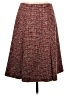 Escada Tweed Burgundy Wool Skirt Size EU 38 / US 8 - photo 1