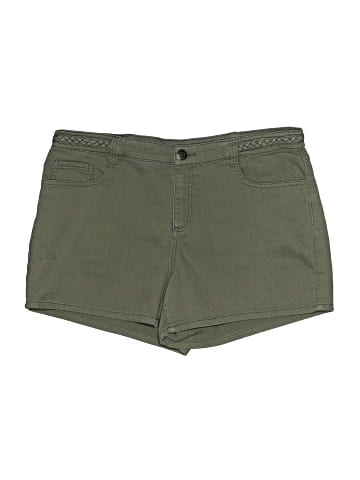 New York & Company Khaki Shorts (view 1)